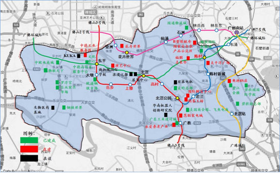 中國順德北部片區(qū)概念規(guī)劃