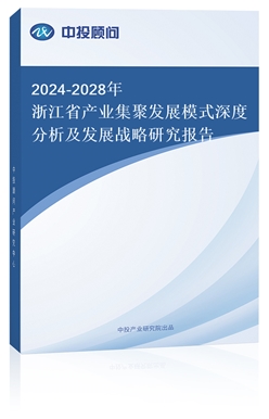 2018-2022年浙江省產(chǎn)業(yè)集聚發(fā)展模式深度分析及發(fā)展戰(zhàn)略研究報告