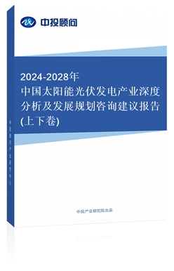 2018-2022年中國太陽能光伏發(fā)電產業(yè)深度分析及發(fā)展規(guī)劃咨詢建議報告